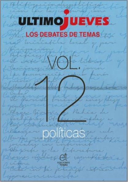 Último jueves. Los debates de Temas V-12. (Ebook)